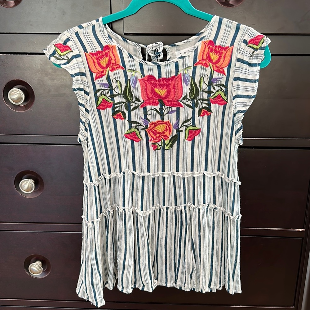 THML embroidered top.